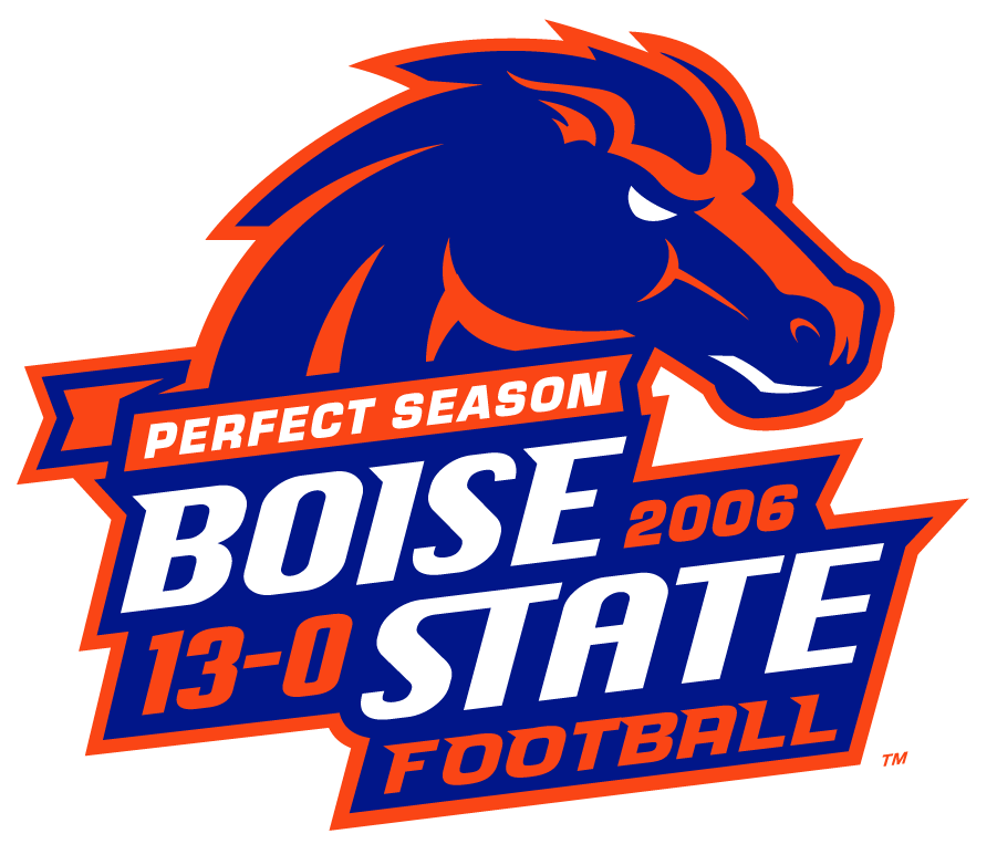 Boise State Broncos 2006 Special Event Logo DIY iron on transfer (heat transfer)